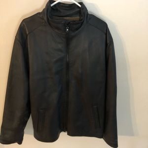 Large Men’s lightweight Leather Jacket